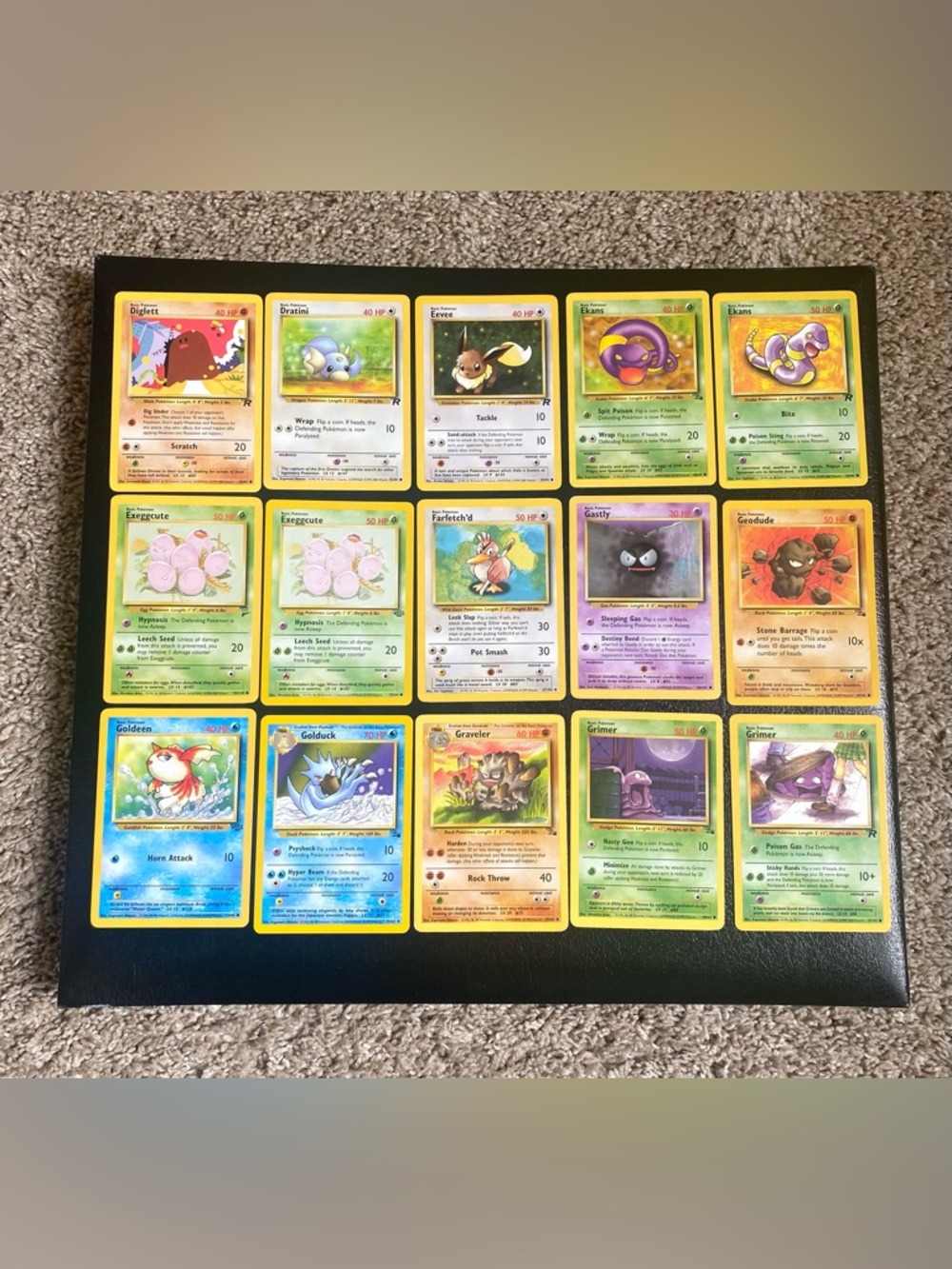Pokémon Vintage Cards - Qty 15 - Picture 2 of 13